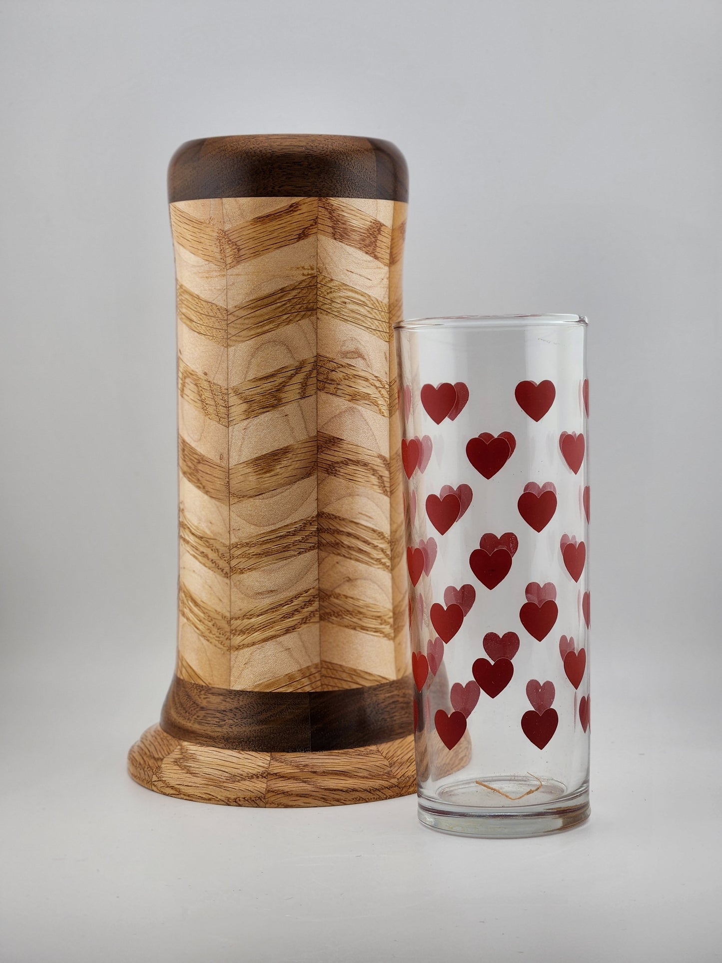 Small Herringbone Vase