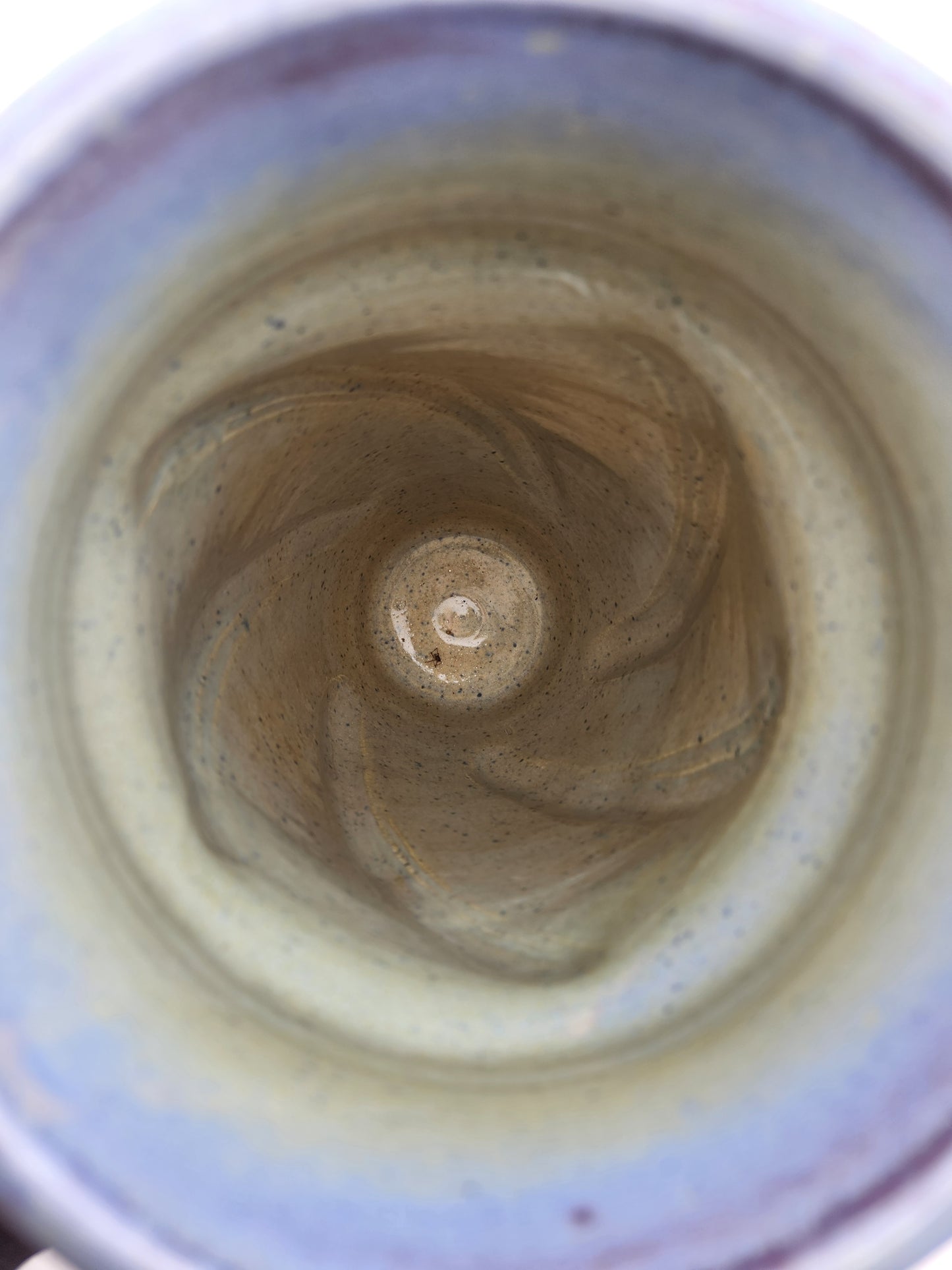 Merlot & Light Blue Vase