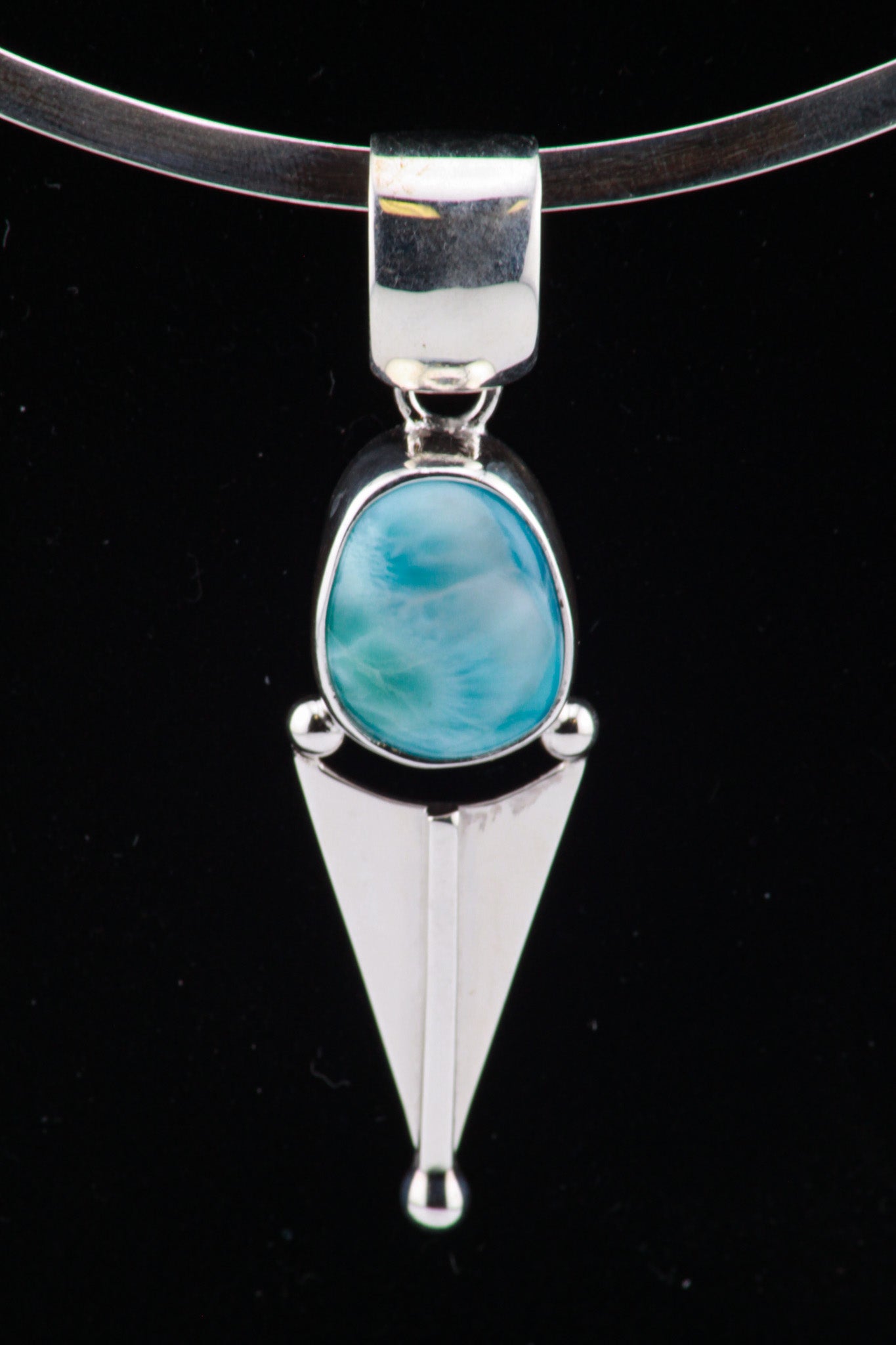 Larimar Pendant