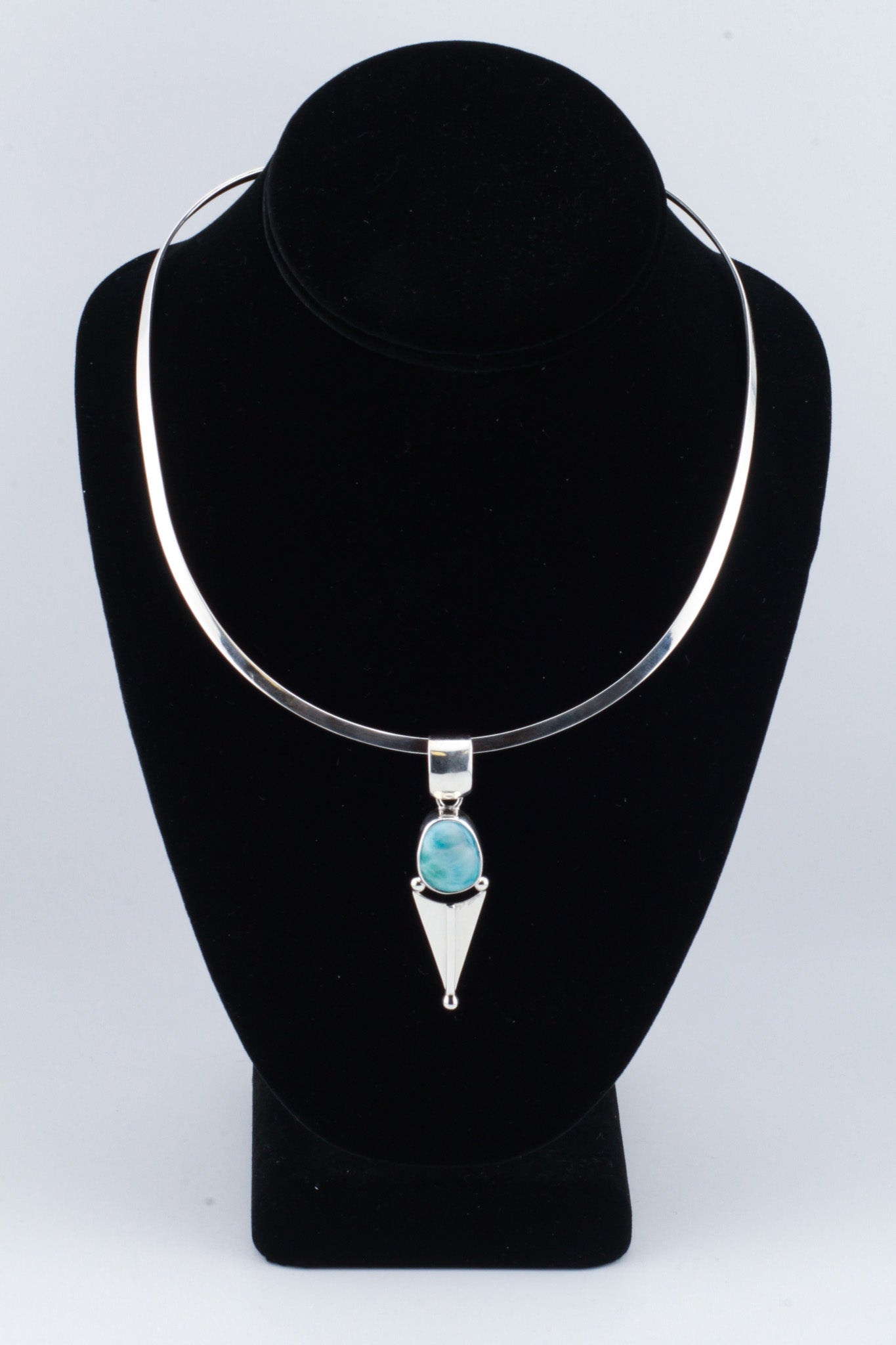 Larimar Pendant