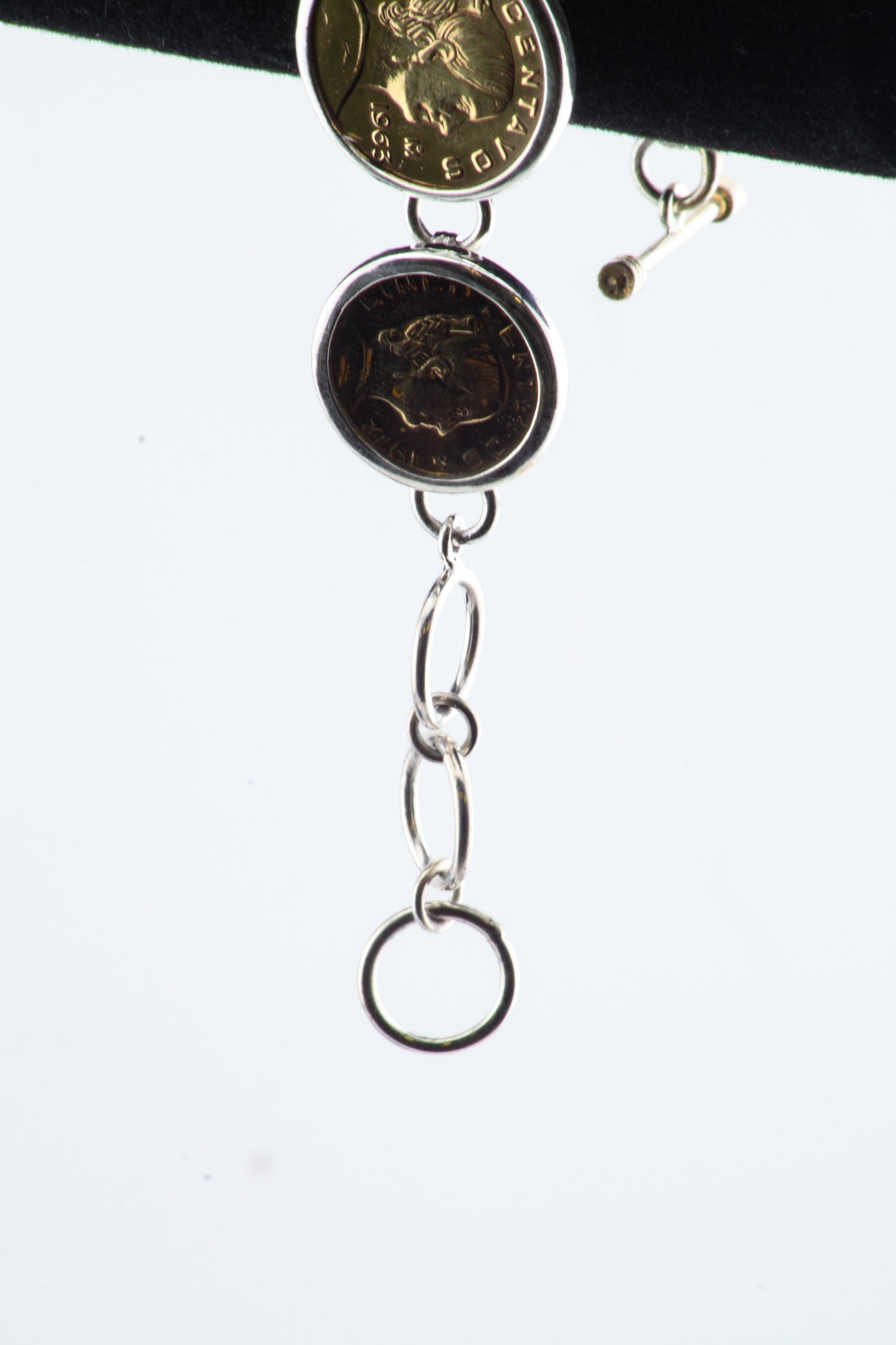 Mexican Coin Bracelet