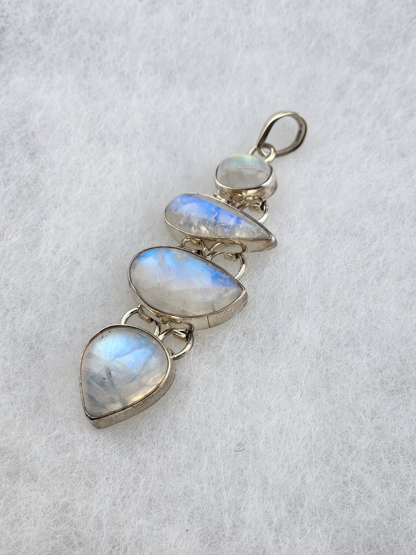 Four Moonstone Pendant