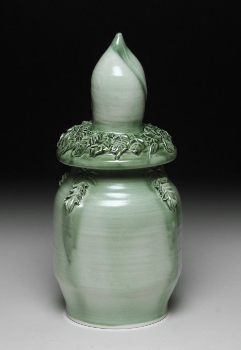 Green Leaf Jar
