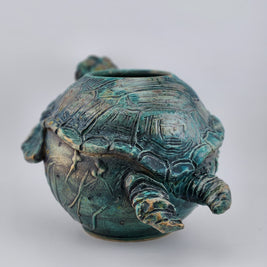 Sea Turtle Vase