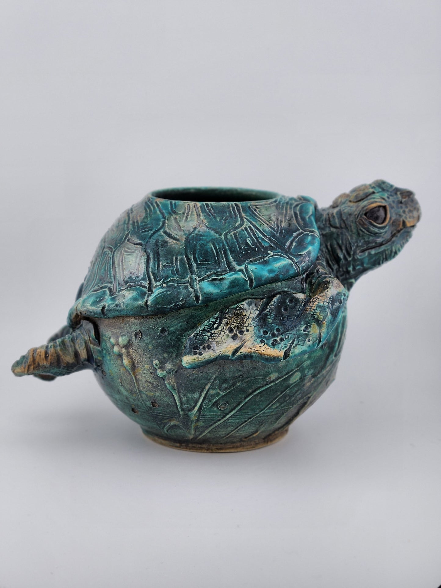 Sea Turtle Vase