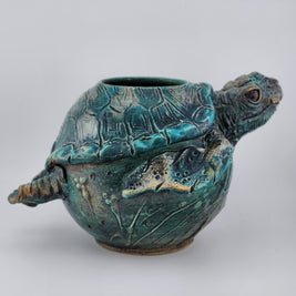 Sea Turtle Vase