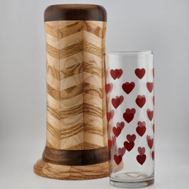 Small Herringbone Vase