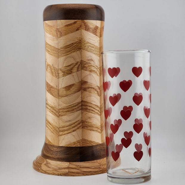 Small Herringbone Vase