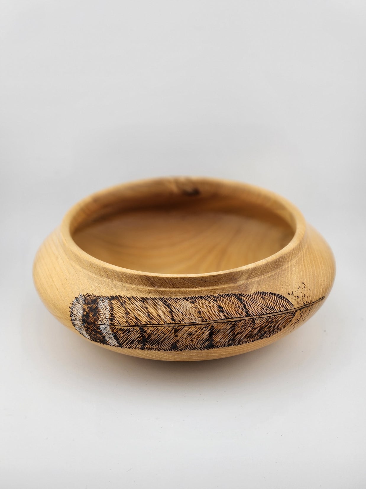 #54 Elm with Feathers