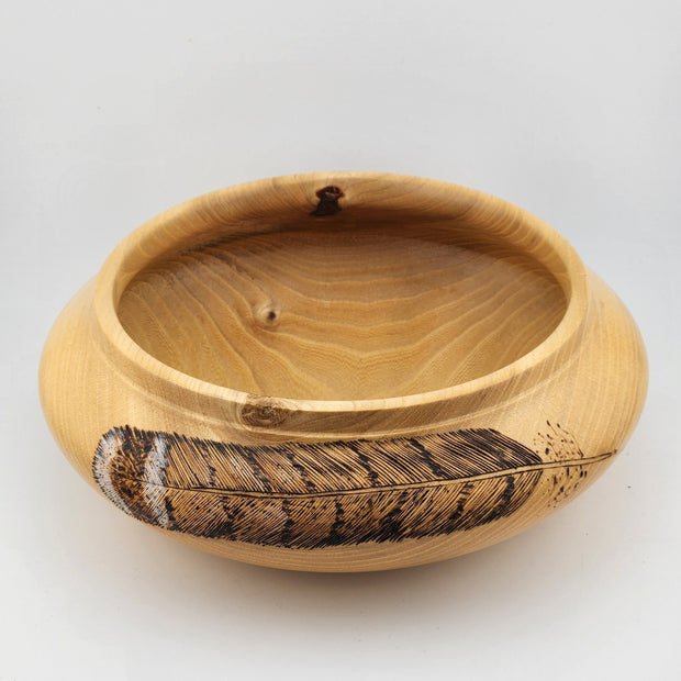 #54 Elm with Feathers