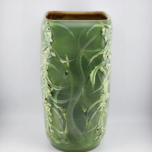 Green Leaves Four Corners Vase