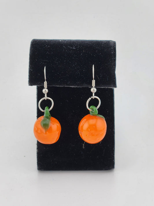 Orange Earrings