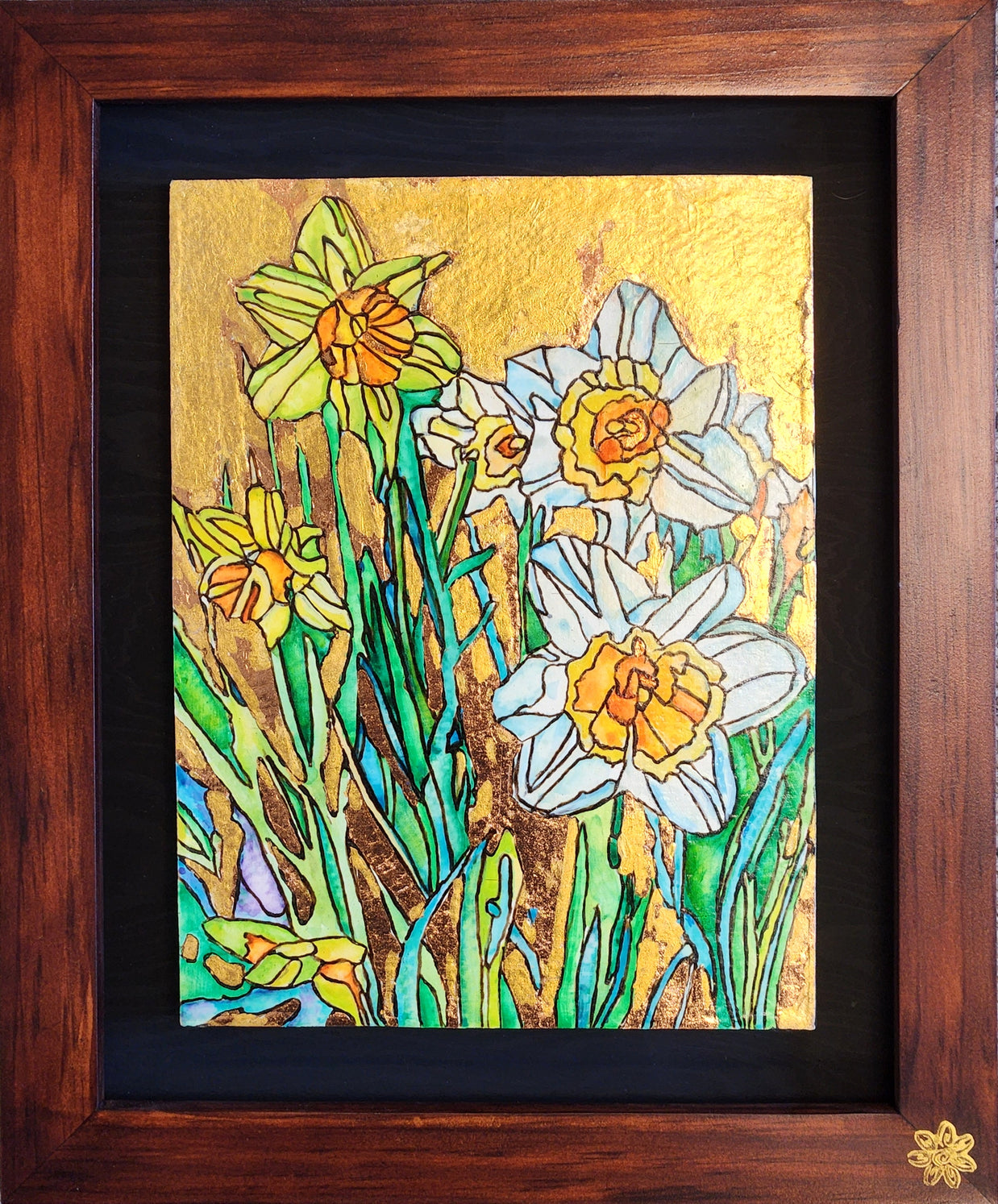 Daffodils Yellow & White