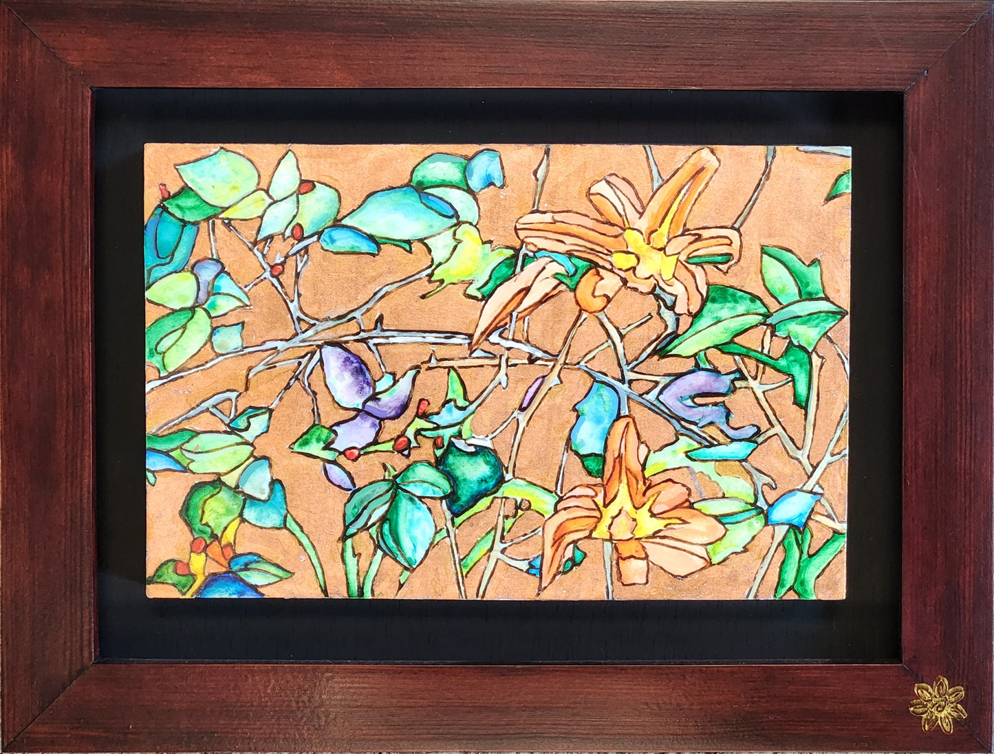 Orange Lilies