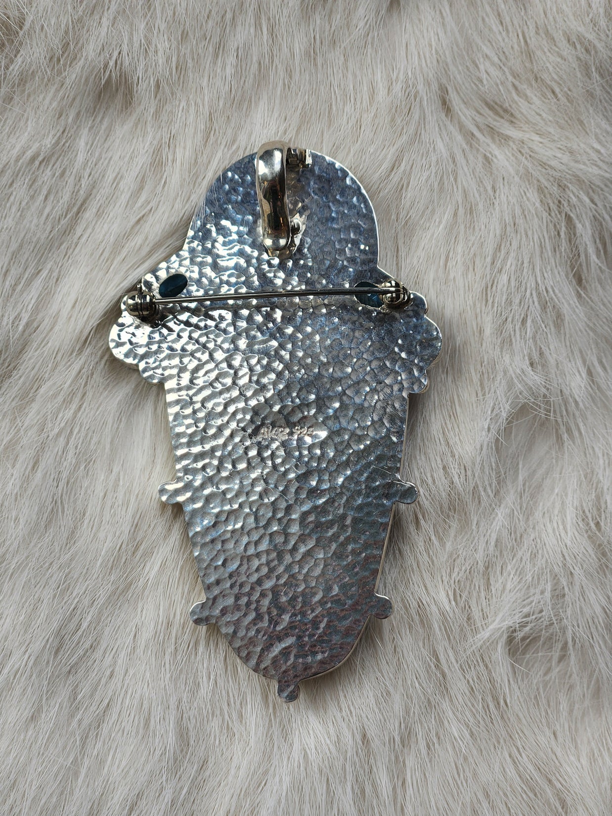 Brazilian Drusy Agate Pendant/Pin