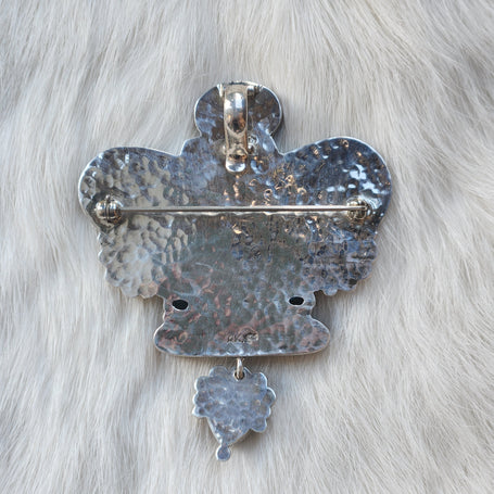 Bee Abalone Pendant/Pin