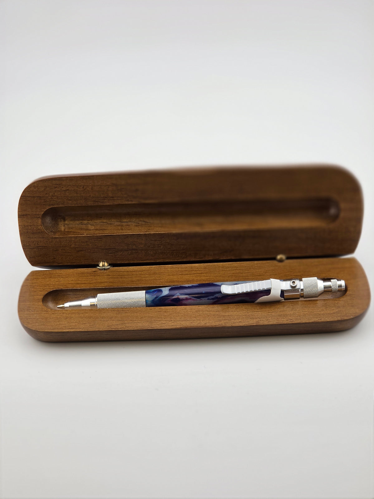 AS-13PGB Blue Geode Pencil