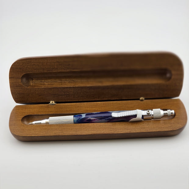 AS-13PGB Blue Geode Pencil