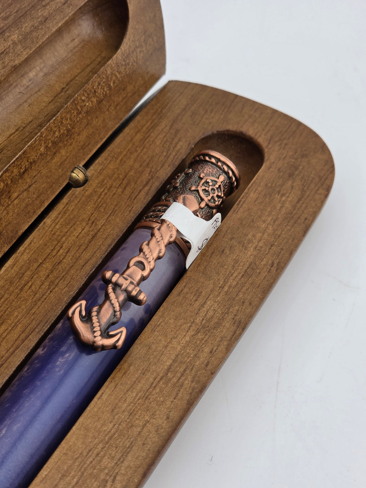 AS-16PCN Purple/Copper Nautical Pen