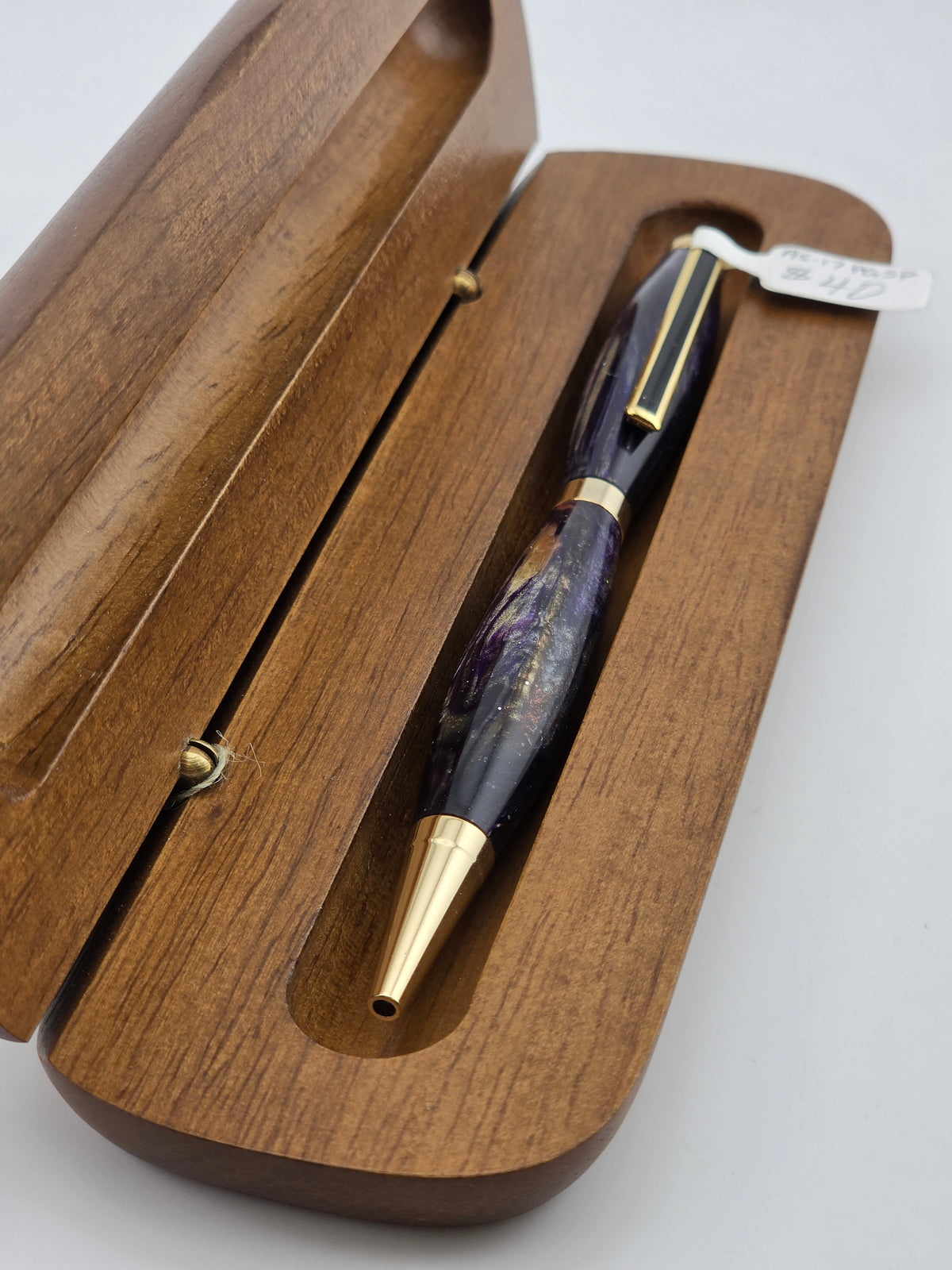 AS-17PGSP Purple/Gold Slim Pen