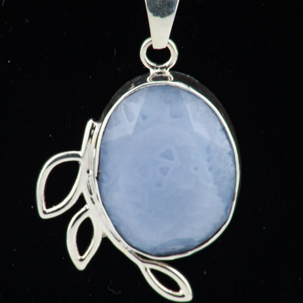 Blue Lace Agate Pendant