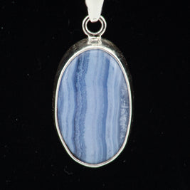 Blue Lace Agate Pendant
