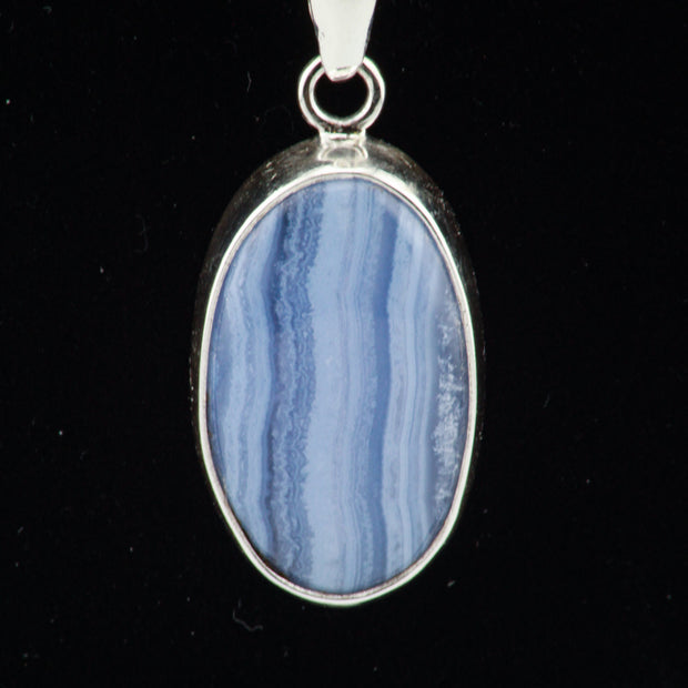 Blue Lace Agate Pendant