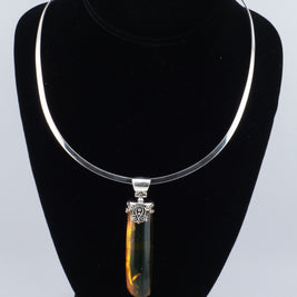 Amber w/Insects Pendant