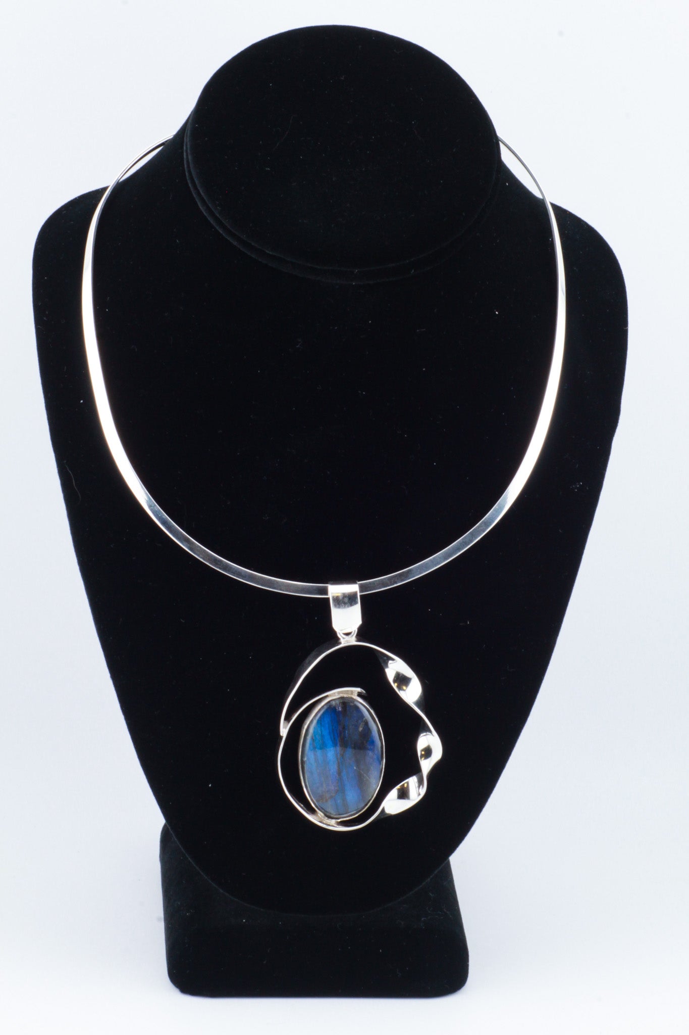 Free-Form Labradorite Pendant
