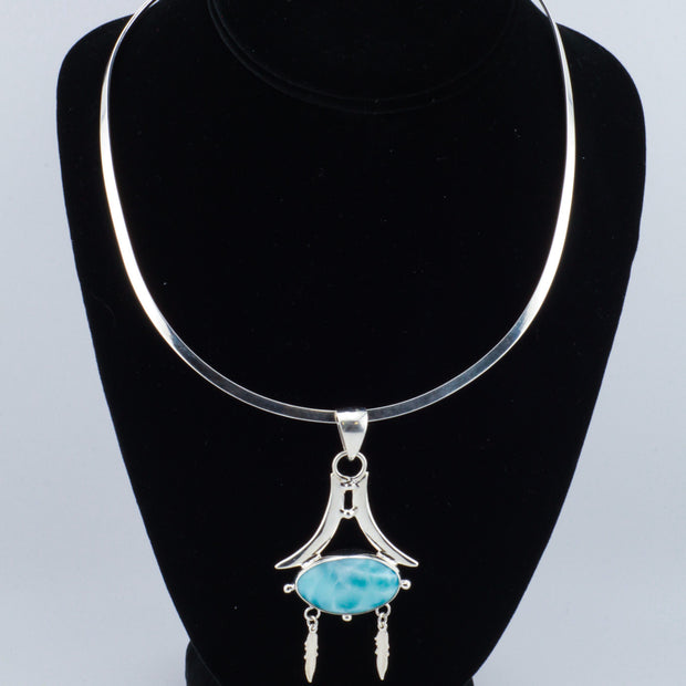 Larimar Pendant
