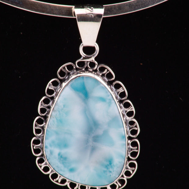 Larimar Pendant