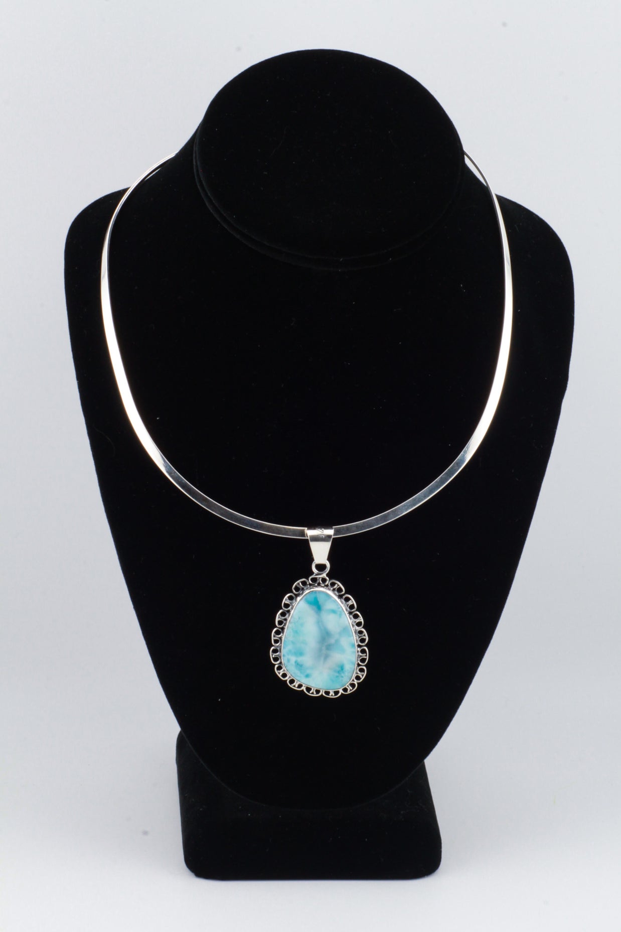 Larimar Pendant