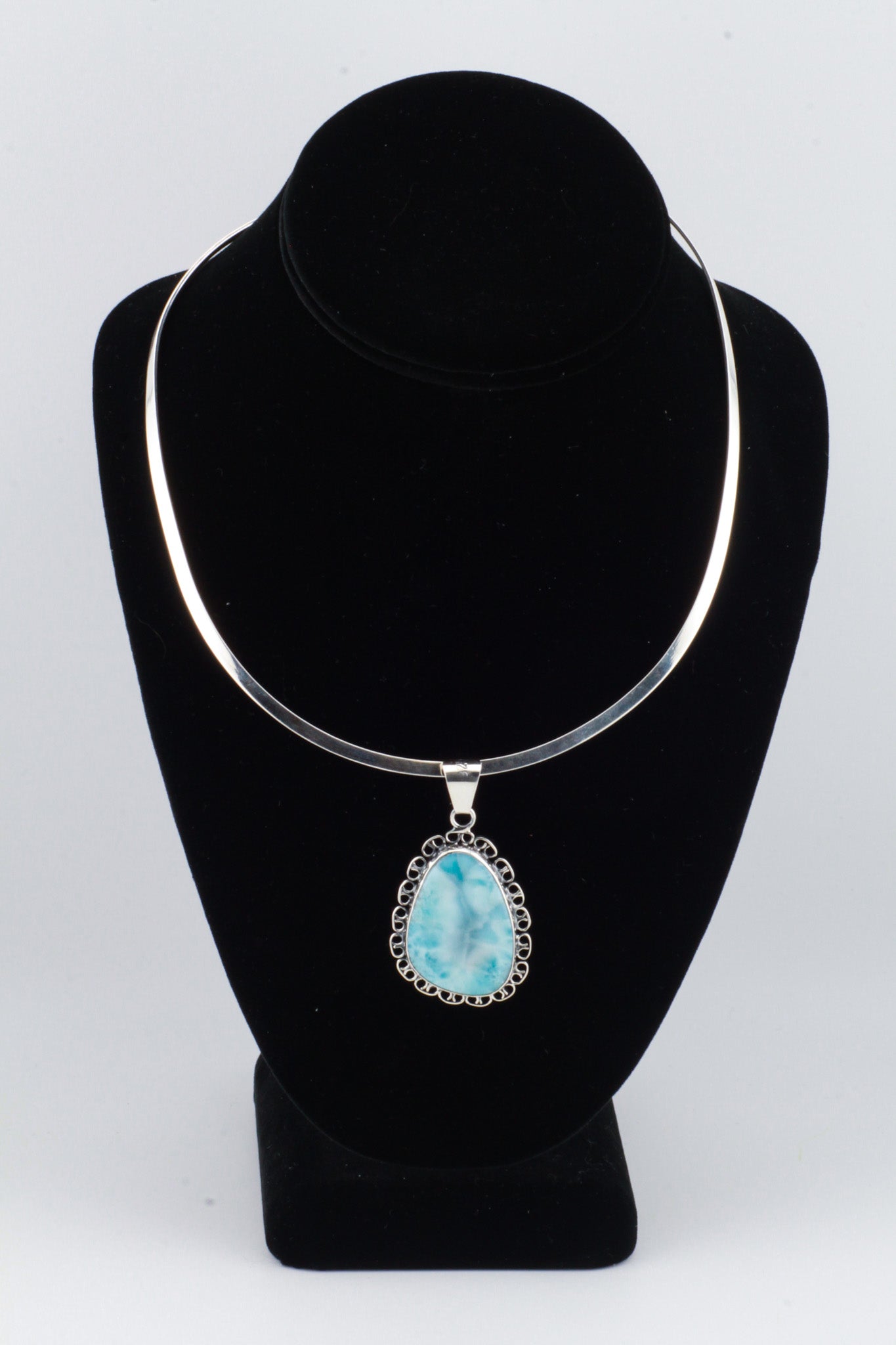 Larimar Pendant