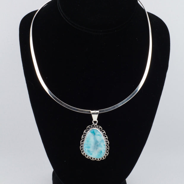 Larimar Pendant