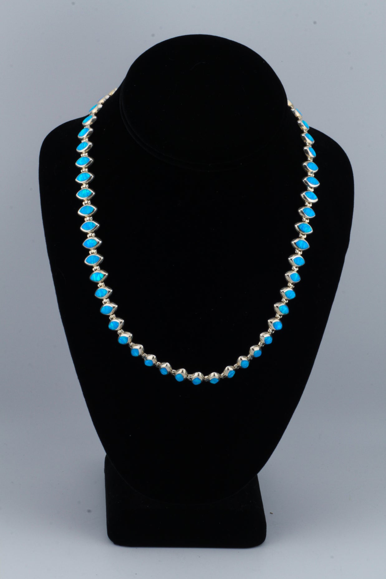 Lab Created Opal Necklace