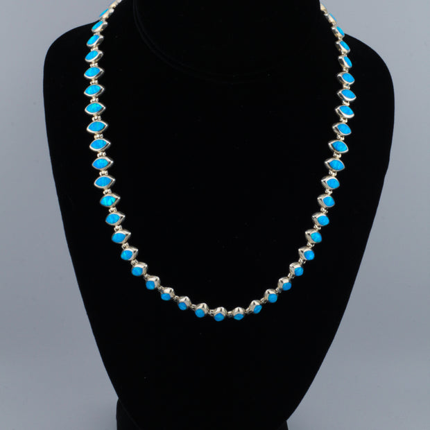 Lab Created Opal Necklace