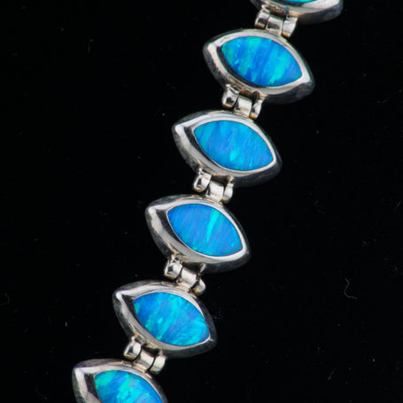 Lab Created Opal Necklace