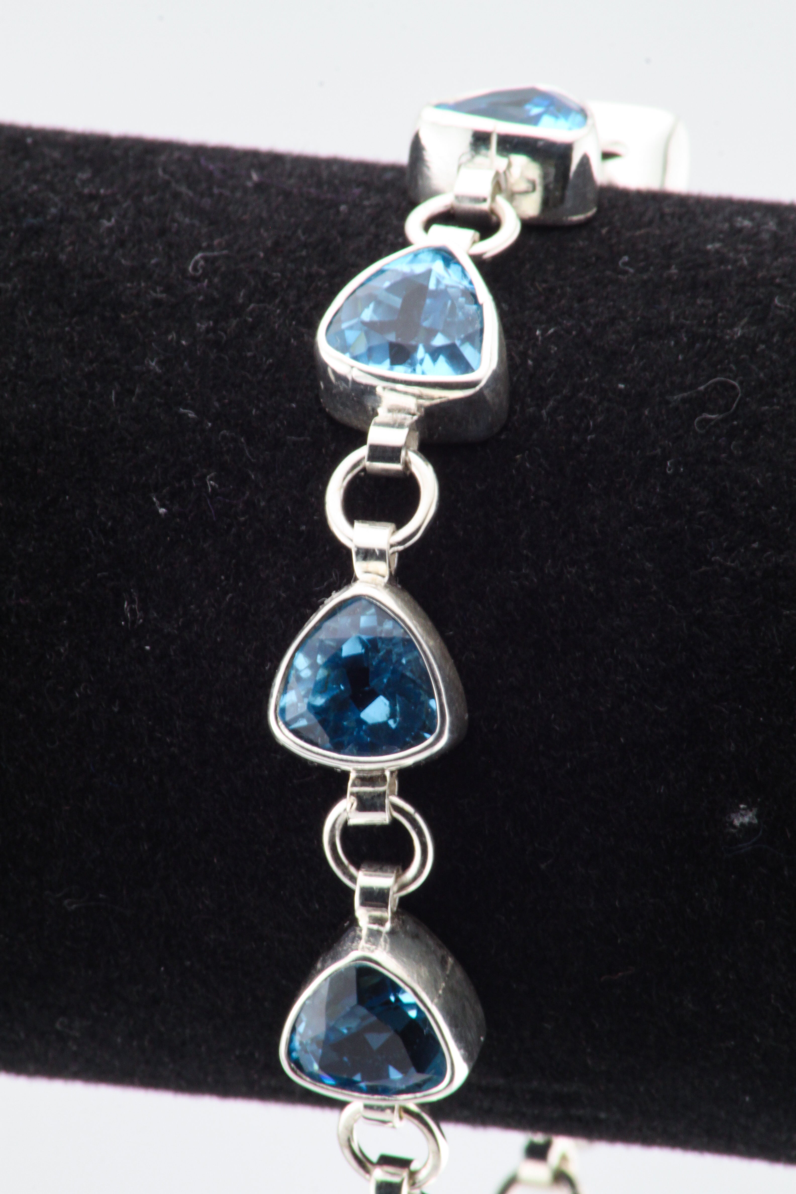 Blue Quartz Bracelet