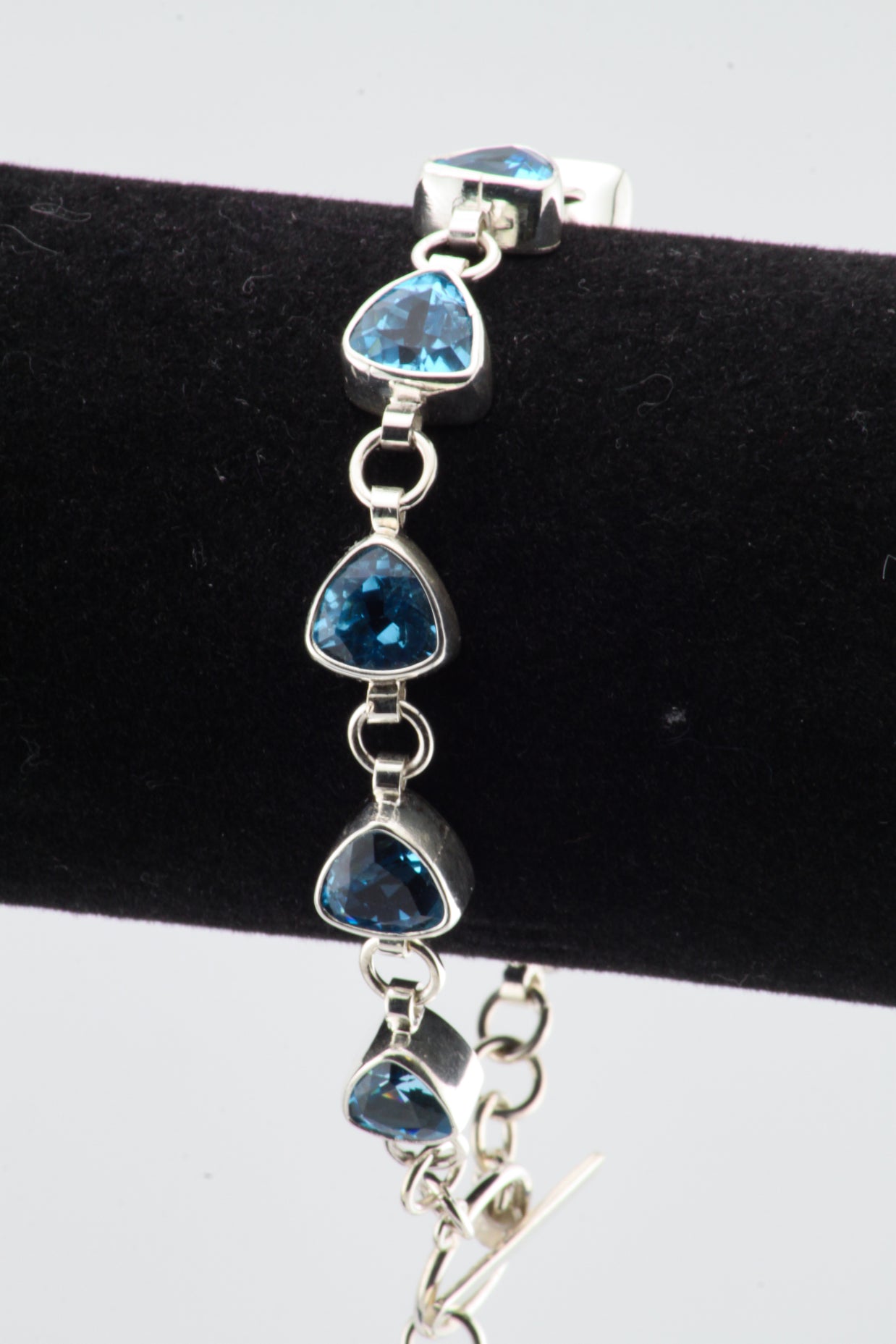 Blue Quartz Bracelet