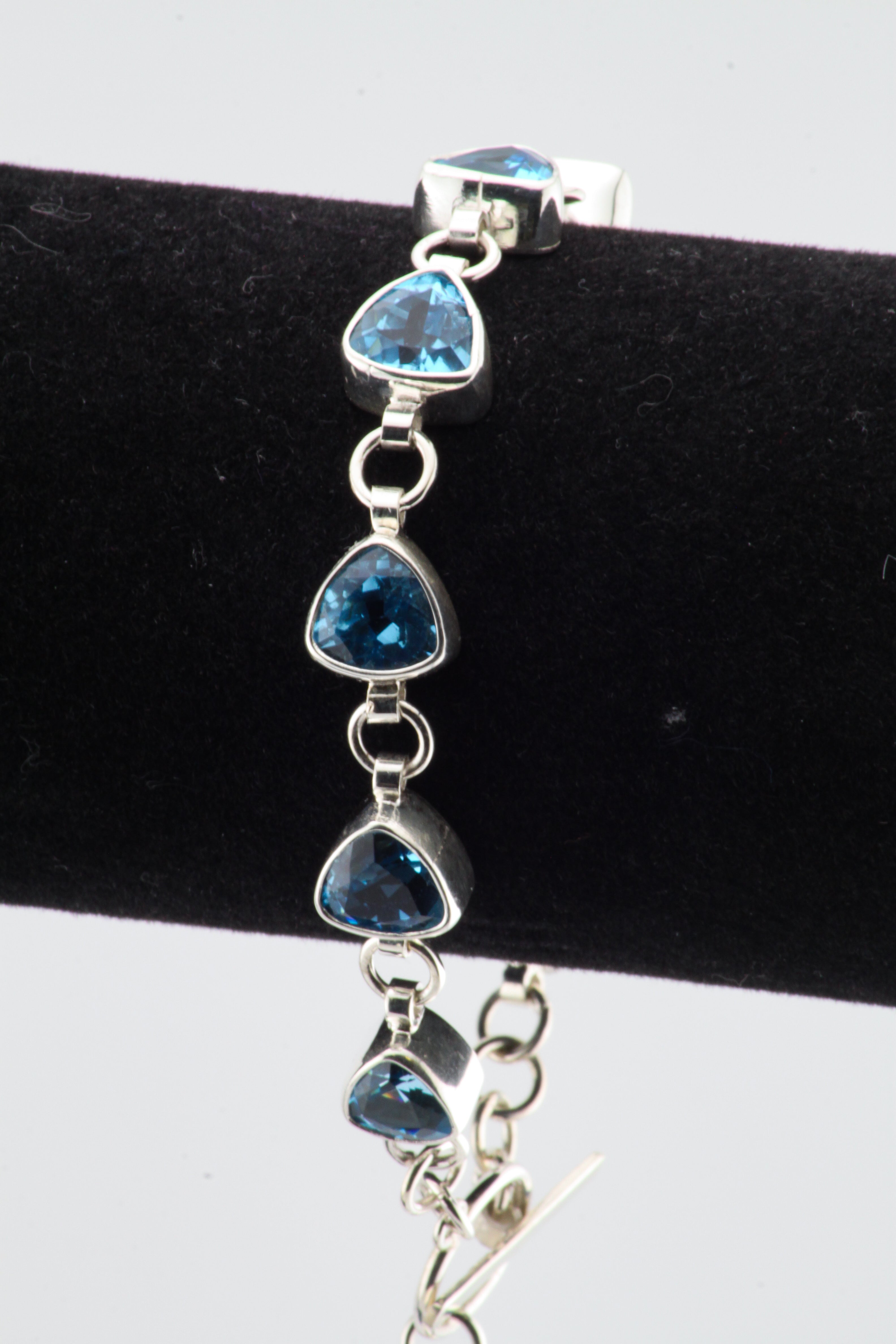 Blue Quartz Bracelet