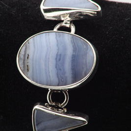 Blue Lace Agate Bracelet