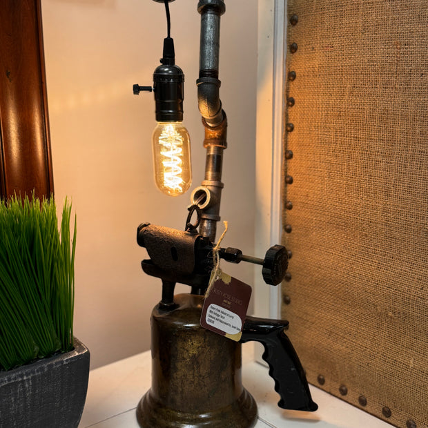 Torch Lamp w/ Black Cord
