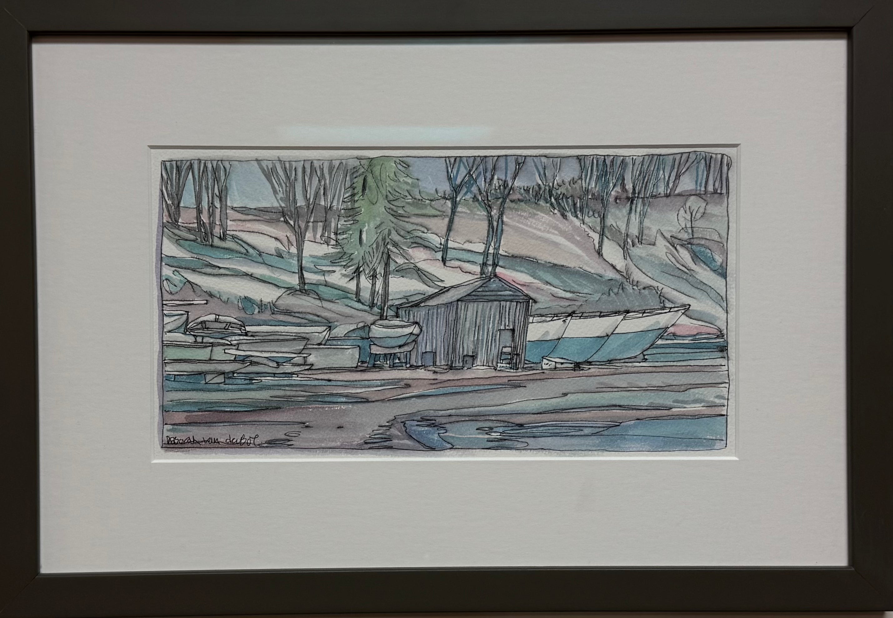 Winter Boats