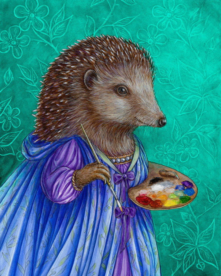 Ivy Brambleblossom Print