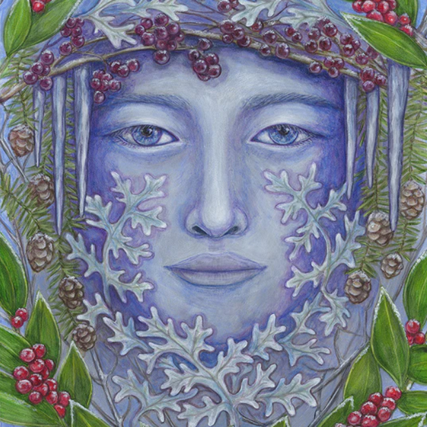 Lady Winter Print