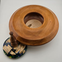 Oak/Cherry Segment/Lid