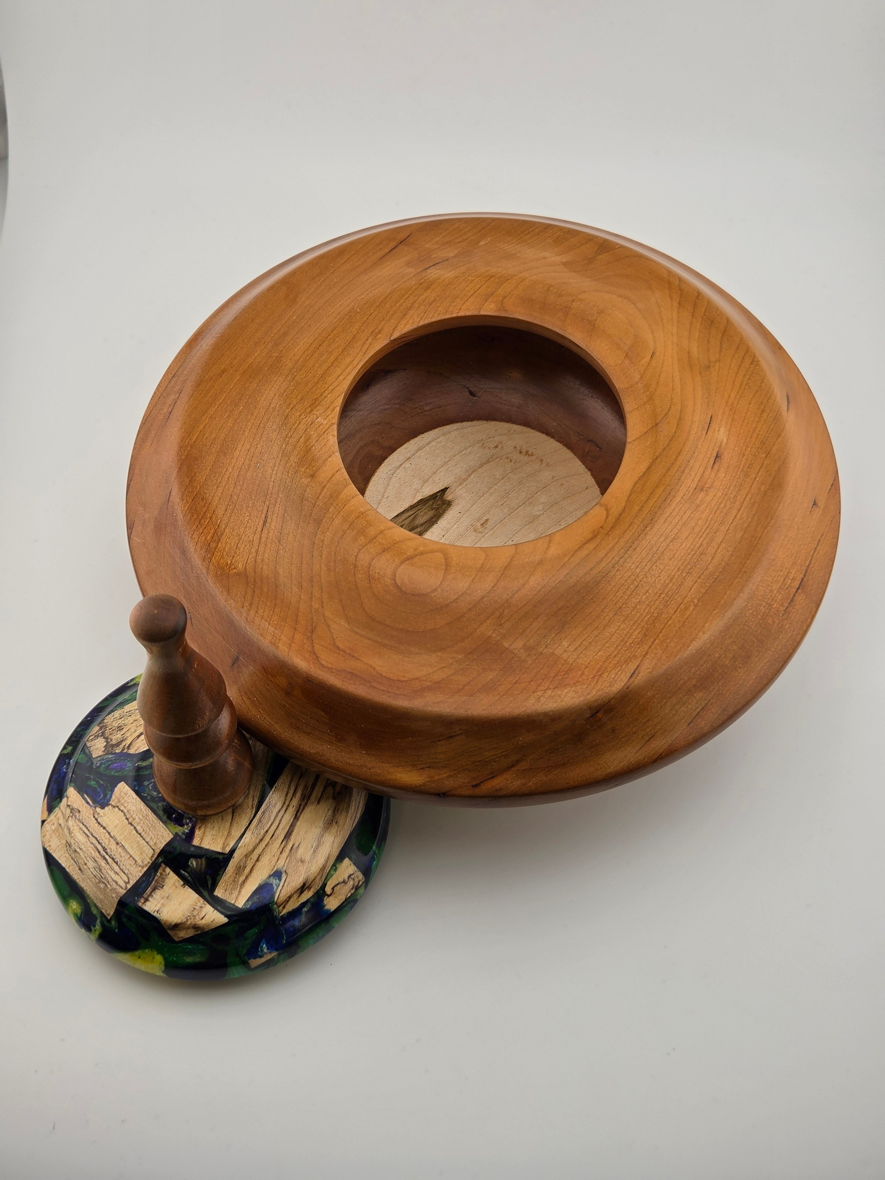 Oak/Cherry Segment/Lid