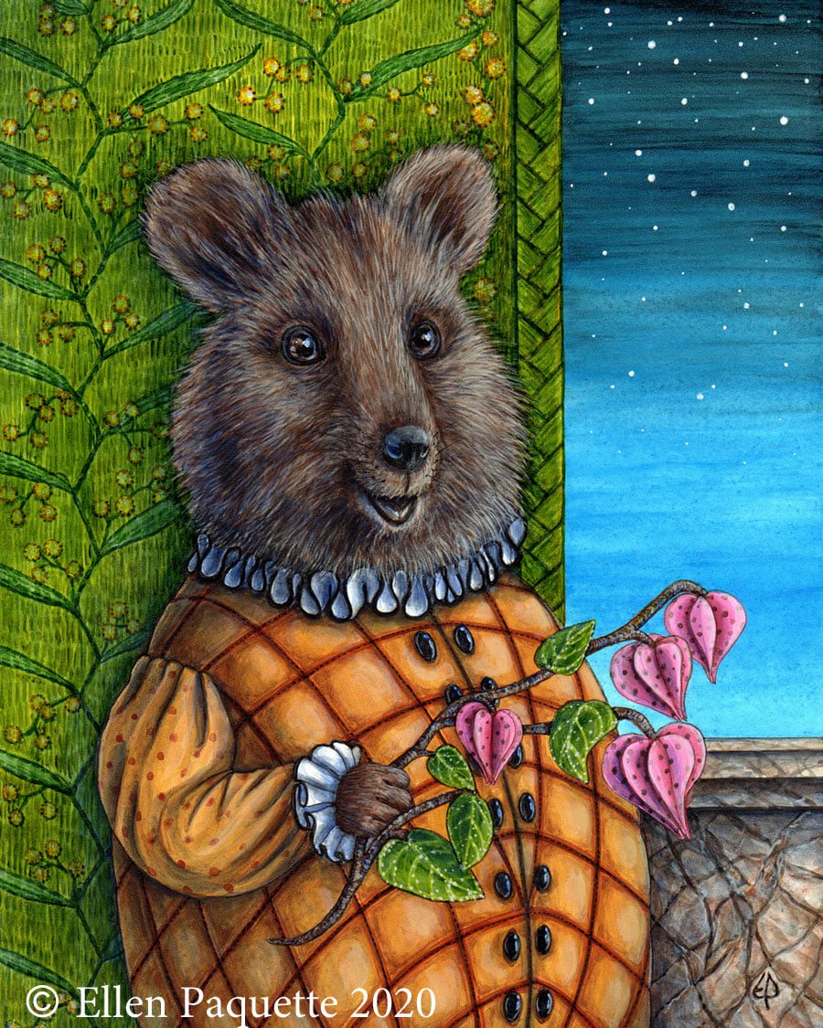 Quince of Castle Quokka Print