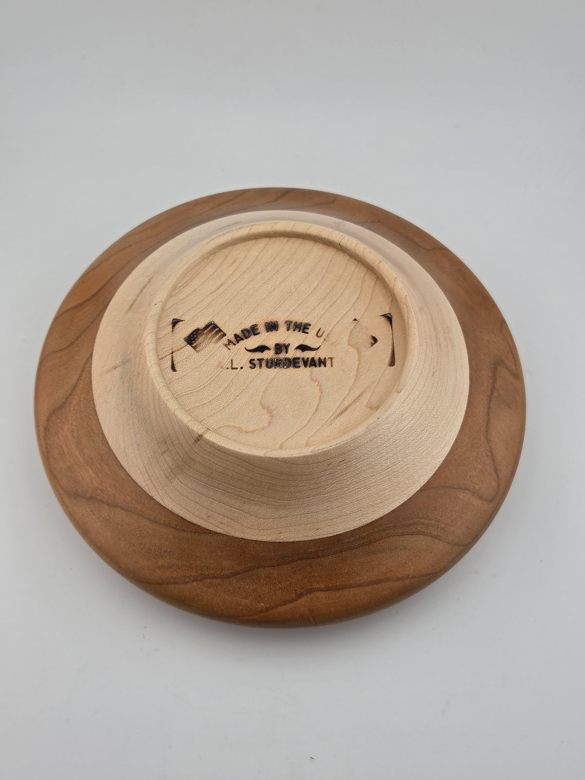 Sm Cherry/Maple Vessel - Red Top