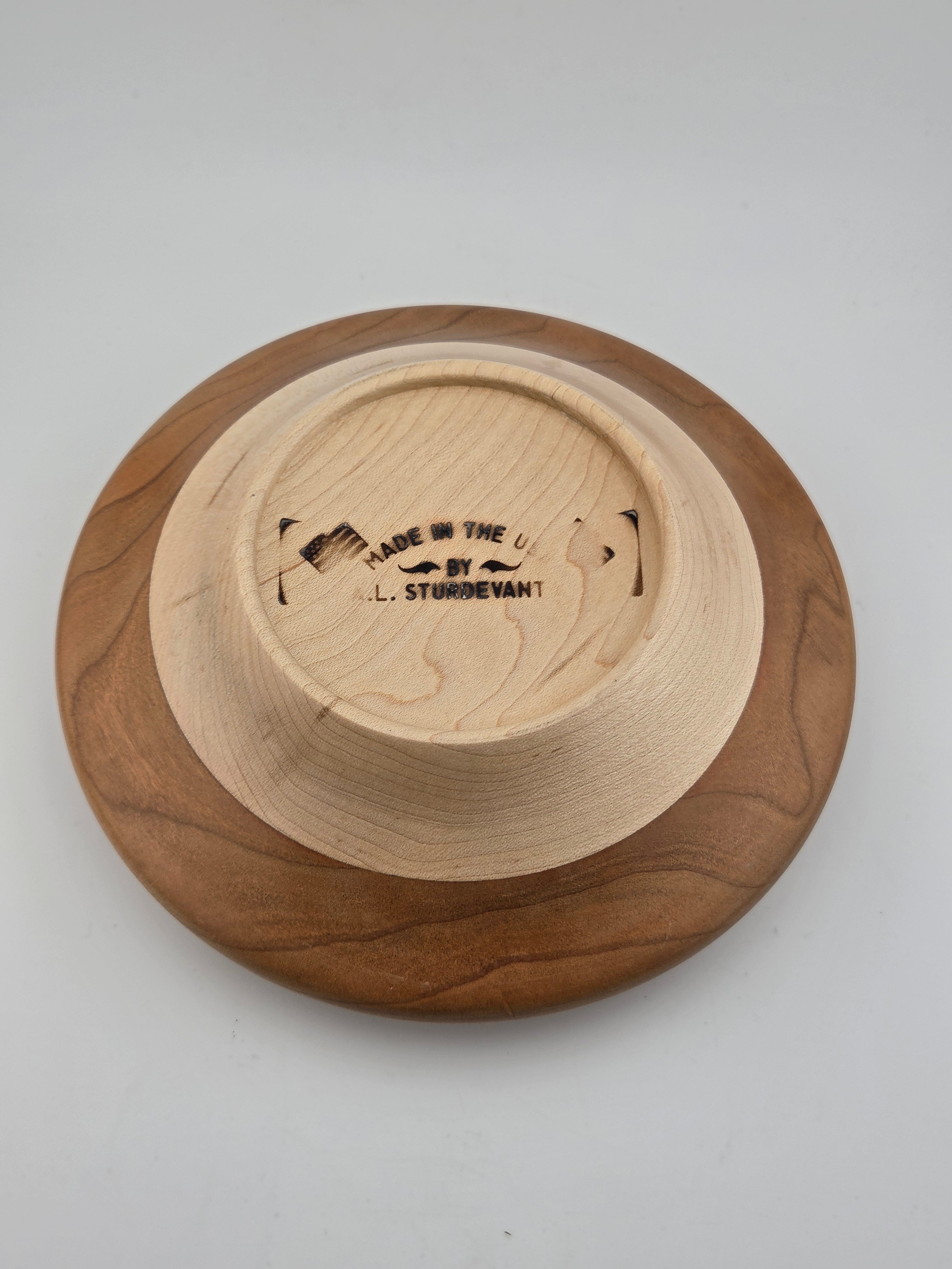 Sm Cherry/Maple Vessel - Red Top